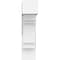 Ekena Millwork Standard Merced Architectural Grade PVC Bracket with Block Ends, 3"W x 12"D x 14"H BKTP03X12X14MRC05 - alternate 4